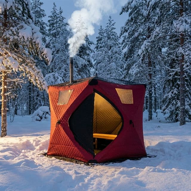 Cold-season sauna context used for stress scenario framing